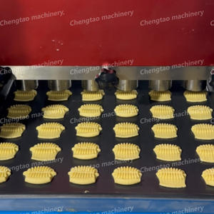 새로운 스테인리스 스틸 304 자동 쿠키 성형기 미니 다기능 비스킷 제조 생산 그리시니 페이스트리 컵케이크 - Product Image 5