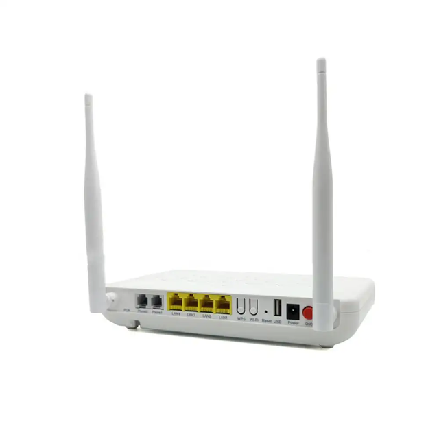 Gpon Onu F609 F609v3 F609v5.2 4GE+1TEL+1USB+WIFI EPON Gepon Ont