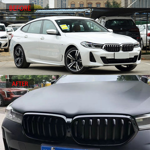 Pieza de repuesto frontal para parrilla negra brillante de una sola línea Bmw 6gt G32, para modelos 2021, 2022, 2023, material ABS - Product Image 2
