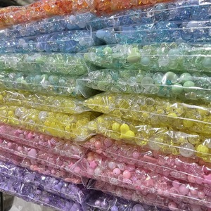 50g/bolsa Abalorios Kawaii Acrílicos Mixtos con Formas de Corazón, Oso, Flor, Lazo y Estrella, a Granel, para Llaveros, Collares DIY y Colgantes para Teléfono, para la Creación de Joyas - Product Image 4