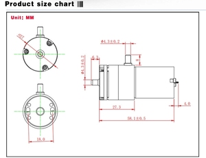 डीसी 3.7v 4.5v डायाफ्राम वायु मोटर छोटे 6 वोल्ट माइक्रो वैक्यूम पंप के साथ 3 वी 6 वी 12 वी 370 शोर ओएम समर्थित - Product Image 6