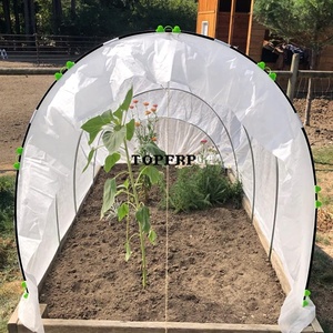 Greenhouse Tunnel Hoops Flexible Fiberglass <b>Rod</b> for Arch Making - Product Image 2