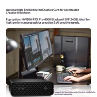 Vente en gros de stations de travail graphiques professionnelles Z2MiniG1i neuves, mini ordinateurs de bureau avec cartes graphiques dédiées en stock