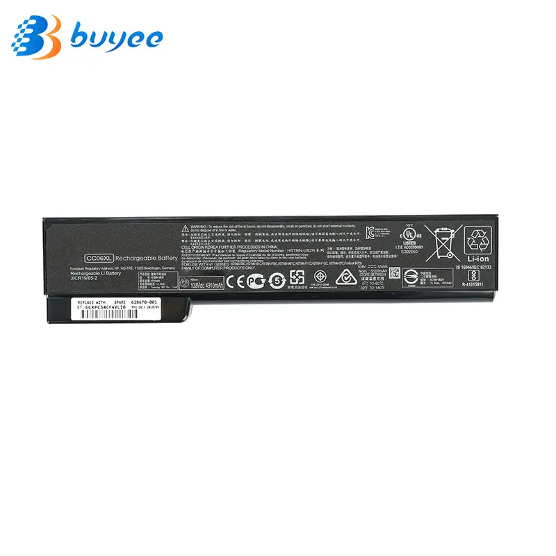 Pin Sạc Cho Laptop CC06XL 10.8V 5100MAh 6Cell Cho EliteBook 8460P 8460W 8470P 8470W