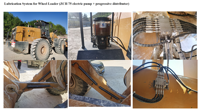 Système de lubrification centralisée automatique 12V, pompe à graisse électrique 24V pour excavatrice