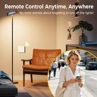 Récepteur 1CH AC Tuya RF433/WiFi/ZigBee, kit de commutateur cinétique sans fil pour Alexa Google, contrôle à distance des lumières, interrupteur mural