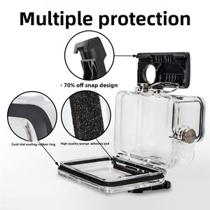 Estuche Impermeable GoPro9-13 con Juego de Filtros de Tres Colores, Accesorio de Protección para Buceo para Cámaras de Acción y Deportes <span class=keywords><strong>GoPro</strong></span> 13 12 <span class=keywords><strong>11</strong></span> 10 9 - Product Image 4