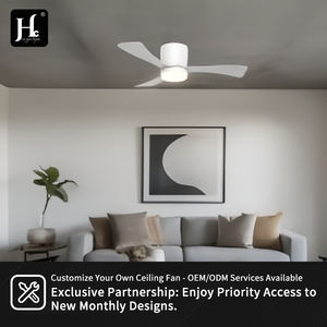 Ventilateur de plafond intelligent silencieux de conception orientale classique, 3 pales en ABS, ventilateur de plafond intelligent à télécommande avec lumière - Product Image 6