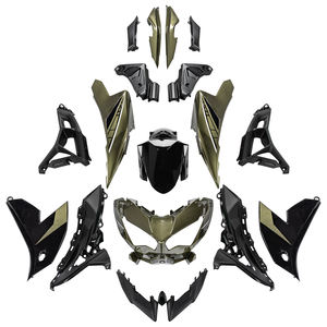 Kit de carénage de moto XXUN pour <span class=keywords><strong>Kawasaki</strong></span> Versys650 <span class=keywords><strong>Versys</strong></span> <span class=keywords><strong>650</strong></span> <span class=keywords><strong>2022</strong></span> 2023 2024 2025 pièces de rechange ensemble de moulage de carrosserie par injection ABS - Product Image 4