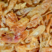 Oignon frit croustillant, échalote frite avec amidon, oignon jaune séché et frit, épices délicieuses au meilleur prix