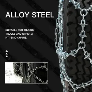 BOHU Passenger Car Truck Tire Chain Snow Chains Tractor Universal Vehicle Anti Slip Tire Chains