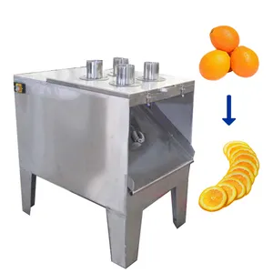 Cortadora Automática Industrial de aceitunas y cítricos, cortadora de rebanadas de naranja, cortadora de frutas y verduras