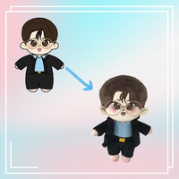 Poupée K-pop idol en peluche personnalisée de taille moyenne de haute qualité