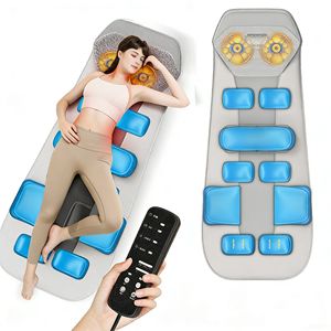 Masseur dorsal et lombaire à air chaud entièrement automatique, matelas de massage multifonctionnel à pression d'air - Product Image 1