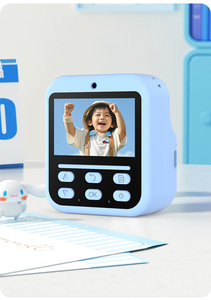 Appareil <span class=keywords><strong>photo</strong></span> instantané pour enfants Full HD 1080p, double caméra, <span class=keywords><strong>impression</strong></span> thermique, filtres, autocollants pour filles et garçons de 3 à 13 ans, cadeau d'anniversaire - Product Image 2
