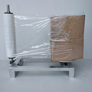 ฟิล์มยืด LLDPE สีดำขนาด50ซม. * 300ม. * บรรจุภัณฑ์พลาสติกเนื้อนิ่มโปร่งแสง20mic สำหรับใช้ในอุตสาหกรรมการพ่นสีและเคมี - Product Image 6