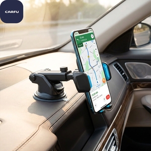 Soporte para Teléfono Móvil con Ventosa para Salpicadero de Coche, Rotación de 360 Grados, Soporte de Plástico para Parabrisas, Compatible con 14 - Product Image 1