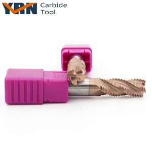 <span class=keywords><strong>YRN</strong></span> Fraise à dégrossir en carbure métrique/pouce à 4 cannelures - Product Image 1