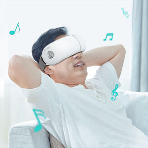 Bluetooth recargable ojo masajeador <span class=keywords><strong>terapia</strong></span> para aliviar <span class=keywords><strong>la</strong></span> tensión ocular Círculos oscuros ojo seco mejorar el sueño - Product Image 3