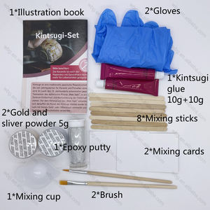 Pegamento Epóxico para Porcelana y Cerámica WBG AB Kintsugi Gold para Manualidades - Product Image 2