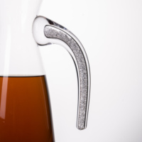 Decantador de vino con dos tazas de cristal, 440ml, 1200 ml, juego de regalo para vino, Vodka, whisky, nuevo producto