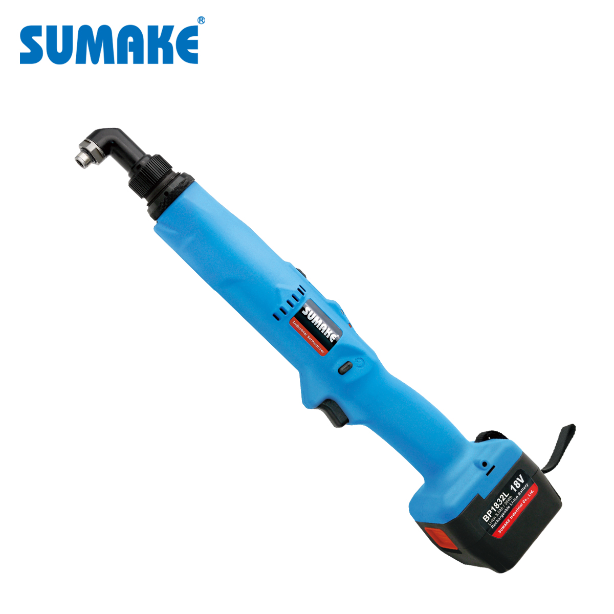 SUMAKE Professional Grade Industrial 18V Brushless Lithium-Ion Full Auto Shut-Off Cordless Angle Screwdriver 1-Year Warranty