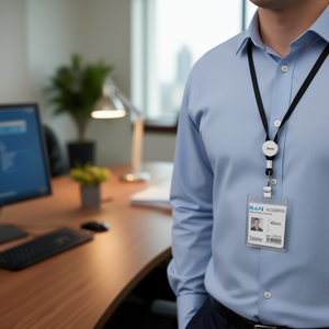 Laccetto Personalizzato ILAN 45Cm con Clip per Carta d'Identità e Accessori - Product Image 2