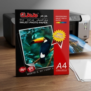Carta Fotografica Lucida Monofacciale JOJO 180g A4 20 Fogli con Busta Colorata, Confezione in Cartone, Stampa Pubblicitaria, Vendita all'Ingrosso JA-1001 - Product Image 2