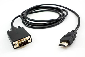 Câble de conversion <span class=keywords><strong>HDMI</strong></span> vers <span class=keywords><strong>VGA</strong></span> HD 1080p SENYE 1,8 m pour ordinateur - Product Image 2