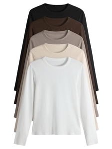 เสื้อยืดผู้หญิงทรงสปอร์ตหลวมสบาย ผลิตจากผ้าฝ้าย 100% เป็นมิตรต่อสิ่งแวดล้อม พร้อมลายพิมพ์ดิจิทัล - Product Image 3