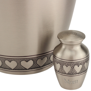 Grossiste Urnes de crémation en métal de style moderne pour adultes Urnes funéraires pour cendres humaines - Product Image 2