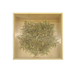 Caja de Almacenamiento de Té de Bambú Cuadrada 220x220x70mm Hecha a Medida con Tapa Transparente para Empaque de Regalos - Product Image 3