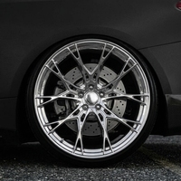 Jantes Forgex ST9 personnalisées forgées monobloc concaves 17 18 19 20 21 22 chromées, jantes en alliage sport pour Porsche Panamera 971 BMW