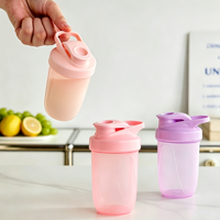 Bouteille de shaker à protéines personnalisée avec logo, nouvelle, petite, portable, mini, 150 ml, sans BPA, anti-fuite