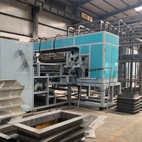 Machine de fabrication de plateaux moulés CE 7000 pièces par heure entièrement automatique pour le recyclage de vieux papiers et papier en fibre de pulpe de caille, de poulet et d'œufs