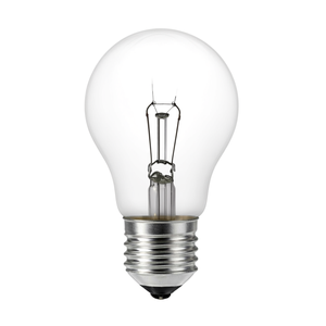 Lampadina a incandescenza Standard Clara 40W 125-130V, forma A, base in vetro trasparente, attacco E26 - Product Image 2