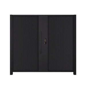Nouveau design moderne, mur limite simple, jardin <span class=keywords><strong>en</strong></span> aluminium, métal, extérieur avec <span class=keywords><strong>serrure</strong></span> de porte intelligente, portail de clôture - Product Image 2