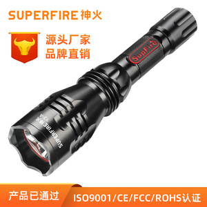 ซุปไฟร์ Y3A ไฟฉายแบบชาร์จไฟได้ 18650 แบตเตอรี่ LED แสงสีขาวการใช้งานตั้งแคมป์กลางแจ้ง - Product Image 3