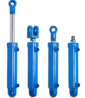 Cylindre hydraulique à double effet en acier de haute qualité de marque Lejiang pour le lavage de voitures, les élévateurs, les excavateurs, les camions à benne basculante, fabriqué en Chine 1