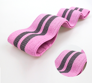 Kadın ve erkek elastik Polyester kumaş kalça uyluk Glute eğitim için ganimet bantları ev spor egzersiz direnç bantları - Product Image 6