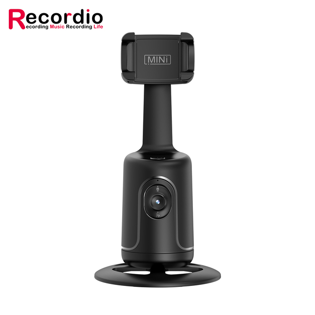 Recordio GAZ-P01 Automatic Tracking Camera Bracket Smart Face Recognition Stabilizer with 1200mAh Battery for 40-80mm Phones