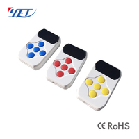 Télécommande universelle sans fil YET2127MKB-V3.0 à 5 canaux RF pour porte de garage automatique, télécommande multifréquence