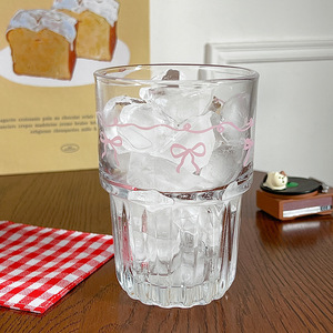 Bicchiere in Vetro con Motivo a Fiocco di Neve, Stile Cartone Animato, per Succhi Freddi/<span class=keywords><strong>Latte</strong></span>/Caffè/Colazione - Product Image 4