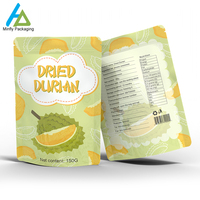 Sacs en papier kraft compostables écologiques, pochettes biodégradables en PLA, sacs de rangement pour fruits secs, en-cas, noix, emballages alimentaires de qualité alimentaire