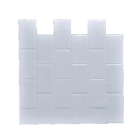 Autocollants muraux 3D en PU à coller facilement, autocollants muraux en PVC/PU doux au toucher, lavables et inodores pour la décoration intérieure