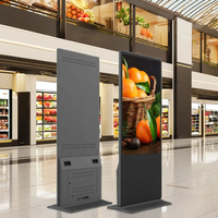 Kiosque numérique sur pied, affichage numérique, écran tactile LCD Wifi, totems interactifs, 32 pouces, équipement de diffusion publicitaire en intérieur