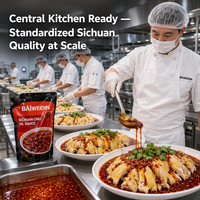 Sauce au poulet irrésistible |   BAIWEIDIN Sauce Huile de Piment du Sichuan pour Poulet Froid & Salade Durée de Conservation 12 Mois 1kg Vente en Gros OEM