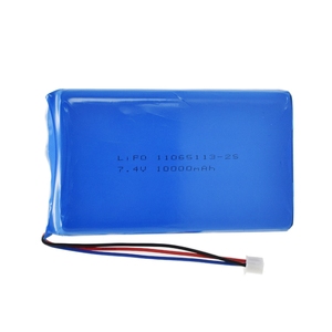 GEB 7.4V 10000mAh Batterie Lithium Polymère 11065113 2S Rechargeable Li Ion Lipo Pack Batterie Haute Capacité pour Drone RC Vehicle - Product Image 2