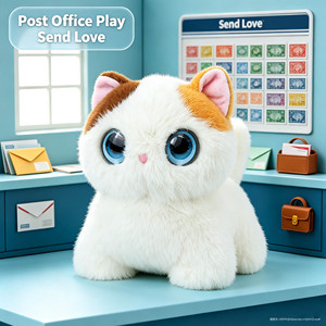 Robot intelligent en peluche multi-rôles avec fonctions d'apprentissage et de tutorat pour enfants, compagnon de croissance, coffret cadeau, usine OEM - Product Image 1