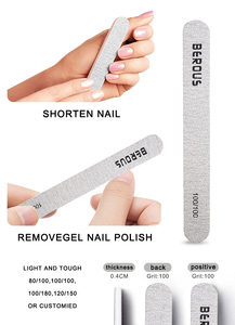 Giá nhà máy Dũa móng gỗ trắng dùng một lần loại Zebra có độ nhám số 80/100/120/150/180/240 - Product Image 3